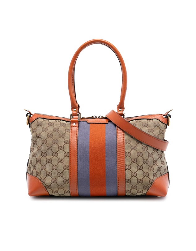 Pre-Loved by Azura Reborn - Pre-Loved GG Canvas Web Satchel