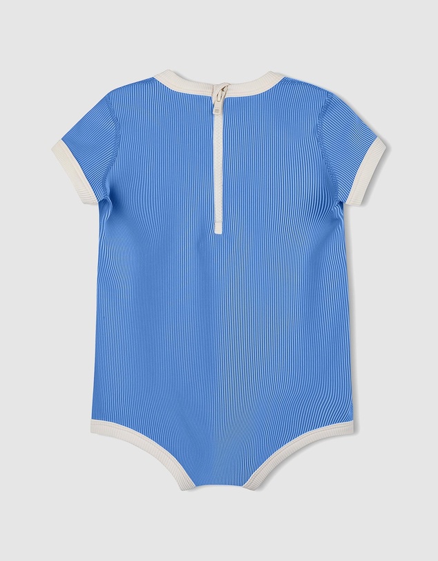 Zulu & Zephyr Mini - Mini Stripe Rib Infant Onesie - Babies-Kids
