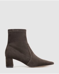 Edward Meller - ZADINE55 Block Heel Sock Boot