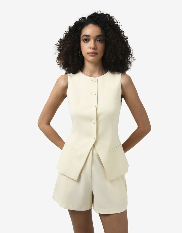 Forcast - Rylan Longline Button Vest