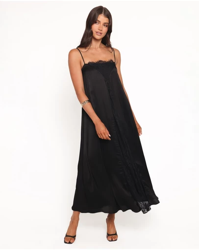 Petal & Pup - Halsey Midi Dress - Black
