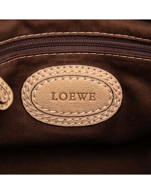 Pre-Loved by Azura Reborn - Pre-Loved Nubuck Anagram Madrid Fringe Shoulder Bag
