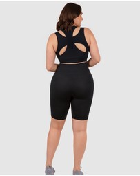 B Free Intimate Apparel - Seamless High Waist Long Biker Shorts