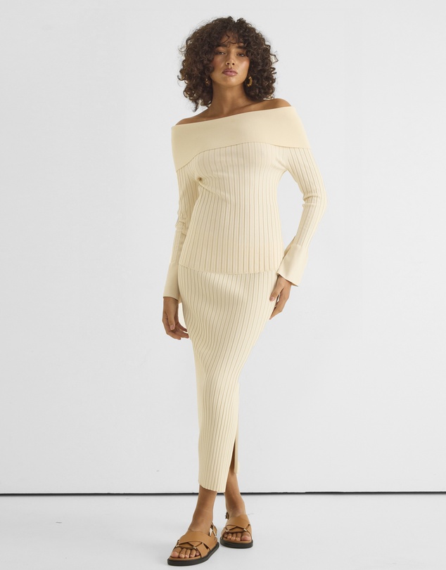 Zerafima - Grasslands Off The Shoulder Top