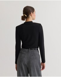 Oxford - Allison Long Sleeve Knit Top