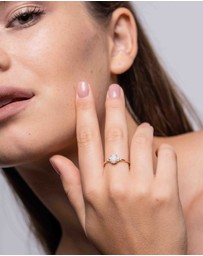 Luna Rae - Solid Gold - Aurora Ring