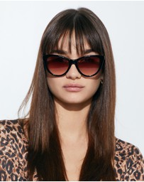Hawkers Co - HAWKERS - NOLITA Black Havana Sunglasses for Women UV400