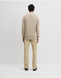 Country Road - Merino Nep Quarter Zip Knit