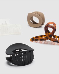 Seed Heritage - Curved Hair Claw Pack