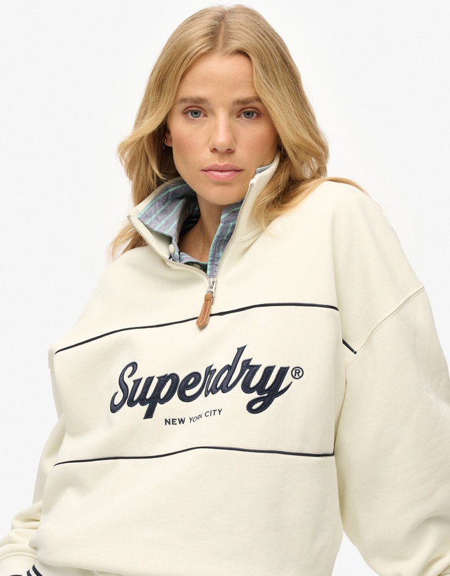 Superdry - Country Club Loose 1/4 Zip