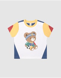 Huxbaby - Hux Soccer Star Spliced T-Shirt - Babies-Kids