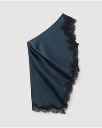 M.N.G - Asymmetric Lace Camisole Top