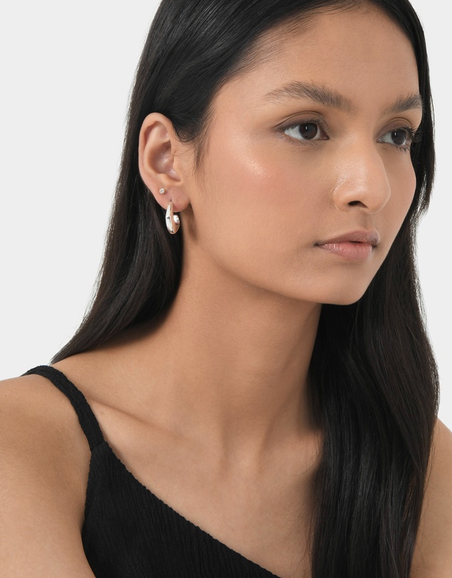 Forcast - Sahana Sterling Silver Plated Earrings