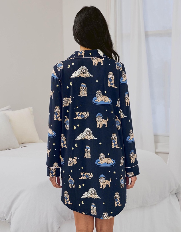 Chelsea Peers - Sleepy Dog Classic Night Shirt
