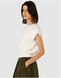 SACHA DRAKE - Bubble Knit Top