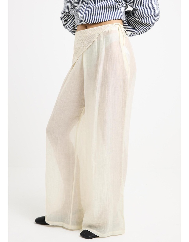 Subtitled - Jaqui Scarf Tie Pants