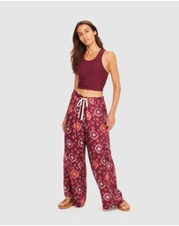 The Upside - Miri Kato Silk Wide Leg Pants