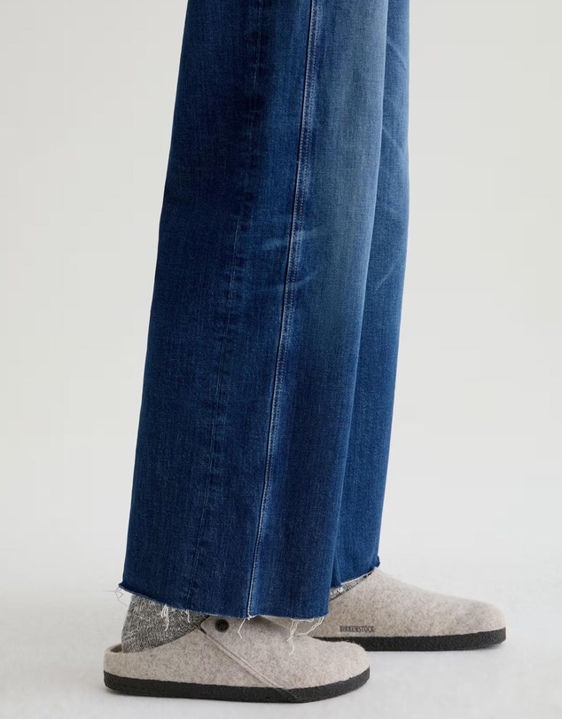AG Adriano Goldschmied - Saige Wide Leg Crop Jeans