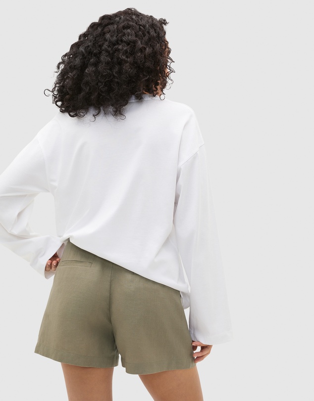 Seed Heritage - Core Linen High Rise Short