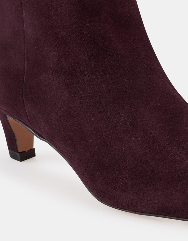 Wittner - Honora Ankle Boot Raisin Suede