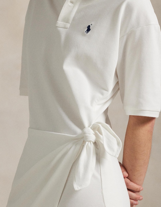 Polo Ralph Lauren - Pique Polo Wrap Mini Dress