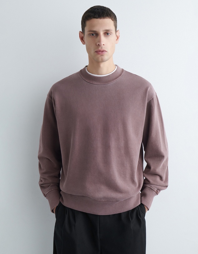 COS - Relaxed Washed-Cotton Sweatshirt