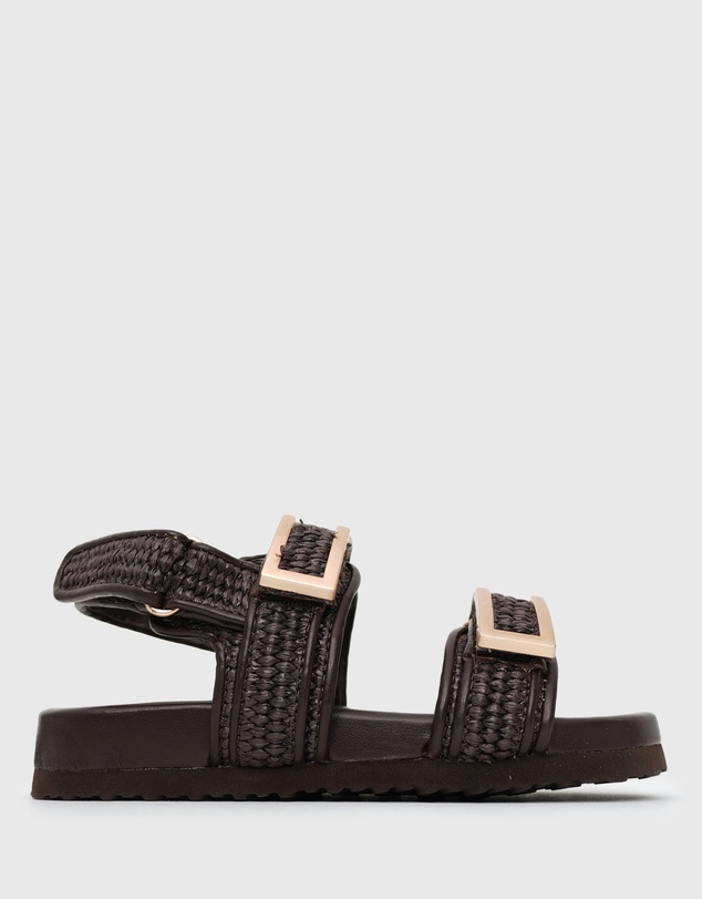 Betts - Majorca Junior Ankle Strap Footbed Sandals
