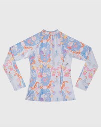Aqua Blu Kids - Etoile Long Sleeve Rash Vest