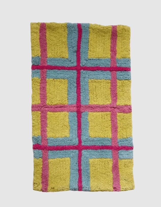 Mosey Me - Pollen Plaid Bath Mat