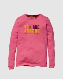 Quapi - Karly Long Sleeve Tee - Kids-Teens