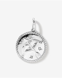Michael Hill - Diamond Accent Sagittarius Zodiac Pendant in Sterling Silver