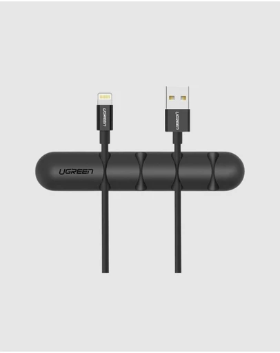 Ugreen - UGreen 4-Slot Cable Organizer 2-Pack Black