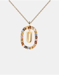 PDPAOLA - Letter U Necklace