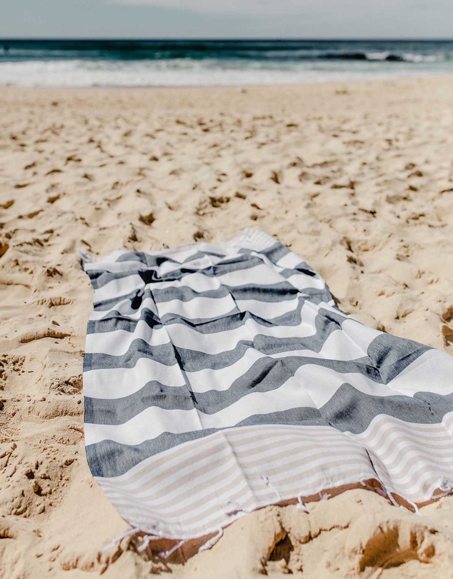 Miss April - Flamenco Turkish Beach Towel