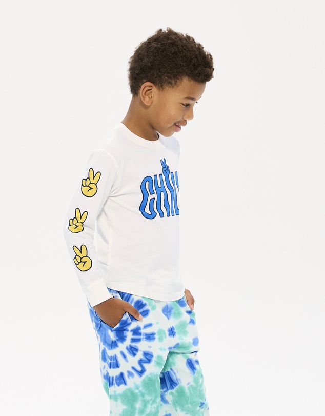 Rock Your Kid - It's All Chill David Long Sleeve T-Shirt