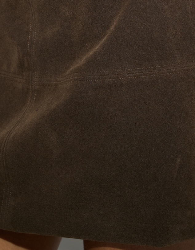 Dazie - Obsession Faux Suede Mini Skirt