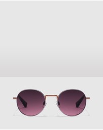 Hawkers Co - HAWKERS - Silver Red MOMA Sunglasses for Men and Women UV400