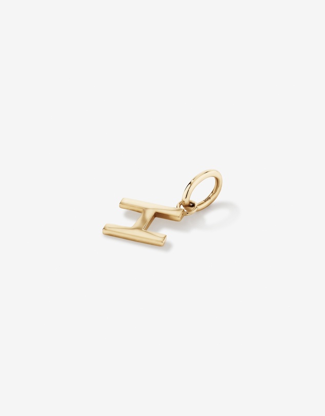 Michael Hill - Letter H Initial Pendant in 10kt Yellow Gold