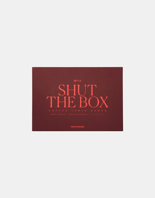 Printworks - Classic Games Shut The Box
