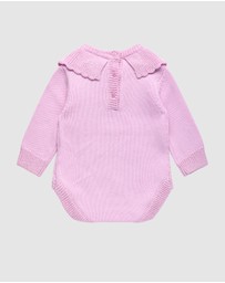 Fleur Harris - 'Days of Enchantment' Heart Romper in Lilac