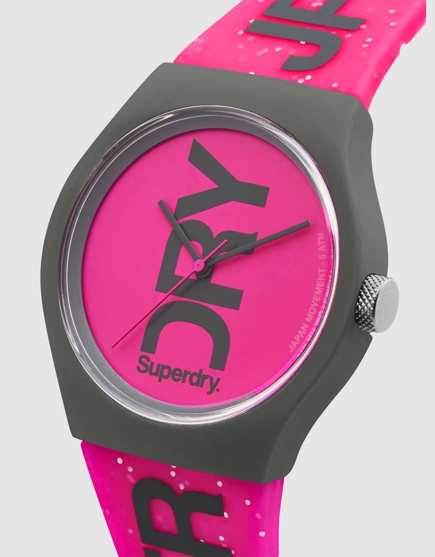 Superdry - Glitter Pink Watch