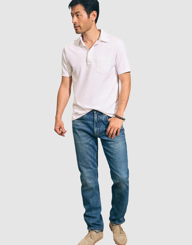 Faherty - Sunwashed Tshirt Polo