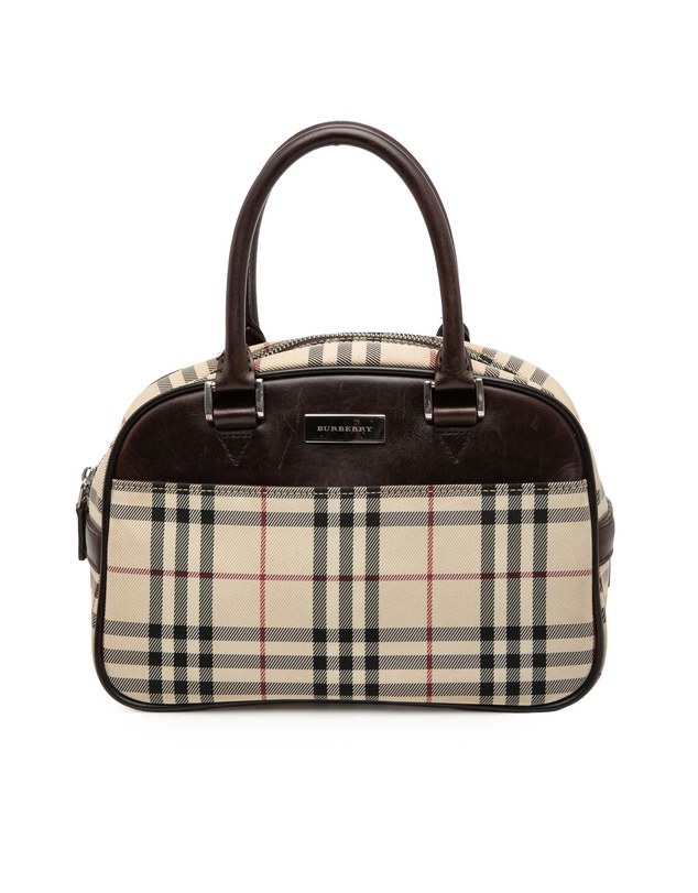 Pre-Loved by Azura Reborn - Pre-Loved House Check Canvas Handbag