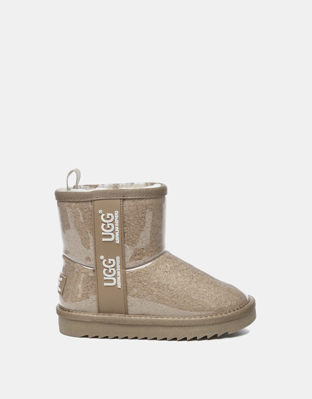 EVERAU - Australian Shepherd Ugg Kids Coated Classic Sheepskin Upper UGG Boots
