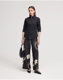 Oxford - Adrienne Cotton Stretch Shirt
