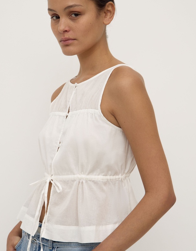 Revibe - Repaired Assembly Label Cotton Womens Tops