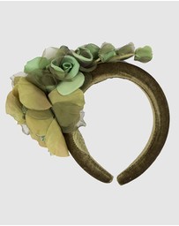 Max Alexander - Velvet Flower Fascinator Headband
