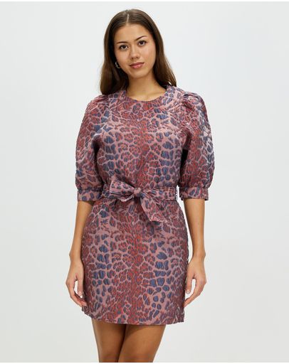 Red Jacquard