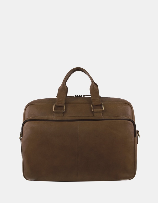 Pierre Cardin - Pierre Cardin Men's Rustic Business Computer Bag