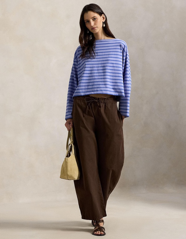 Polo Ralph Lauren - Striped Boatneck Mariner Tee - The ICONIC Exclusive
